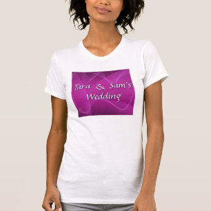 T-shirt Vagues violettes