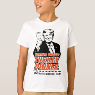 T-shirt Vainqueur de Trump Dîner turc Dîner Turquie Thanks