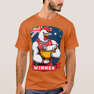 T-shirt Vainqueur Dîner de poulet 11