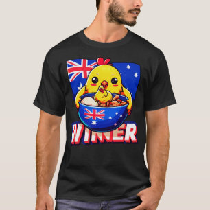 T-shirt Vainqueur du dîner de poulet