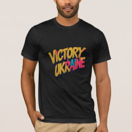 T-shirt vainqueur Ukraine Graffiti Streetwear