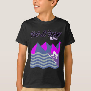 T-shirt Val D'Isere Alpes françaises France Station de ski
