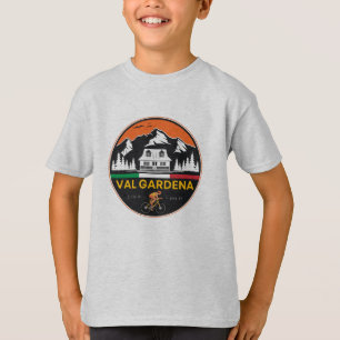 T-shirt val gardena circuit vélo italien