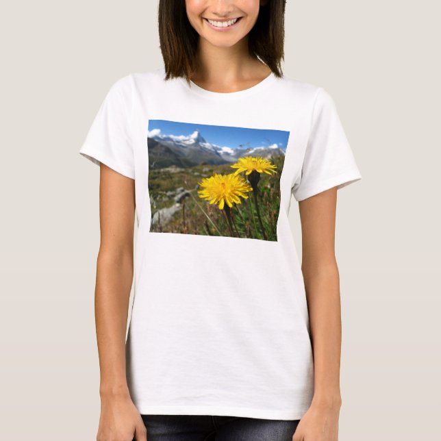 T-shirt Valais Alpes suisses (Devant)