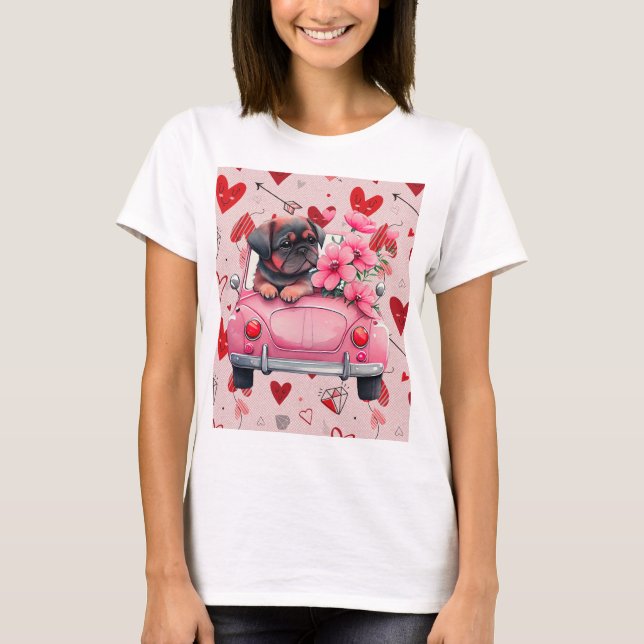 T-shirt valentine (Devant)