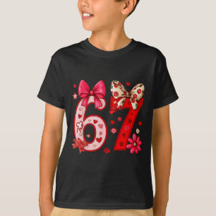 T-shirt Valentine 67 Drôle Six Sept Mème Coquette Arc Femm