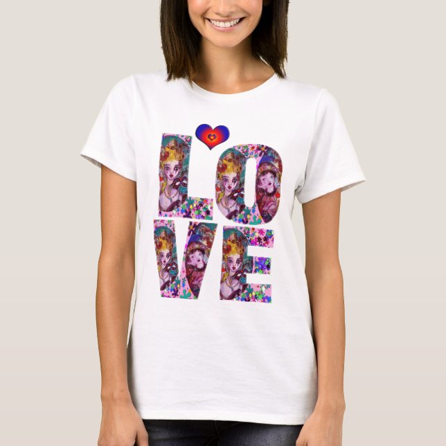 T-SHIRT VALENTINE AIME LE MASQUÉRADE VÉNÉTIEN (Devant)