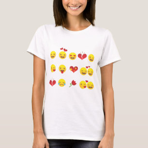 T-shirt Valentine Emojis