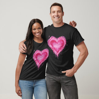 T-shirt Valentine energy soft heart and strong attitude