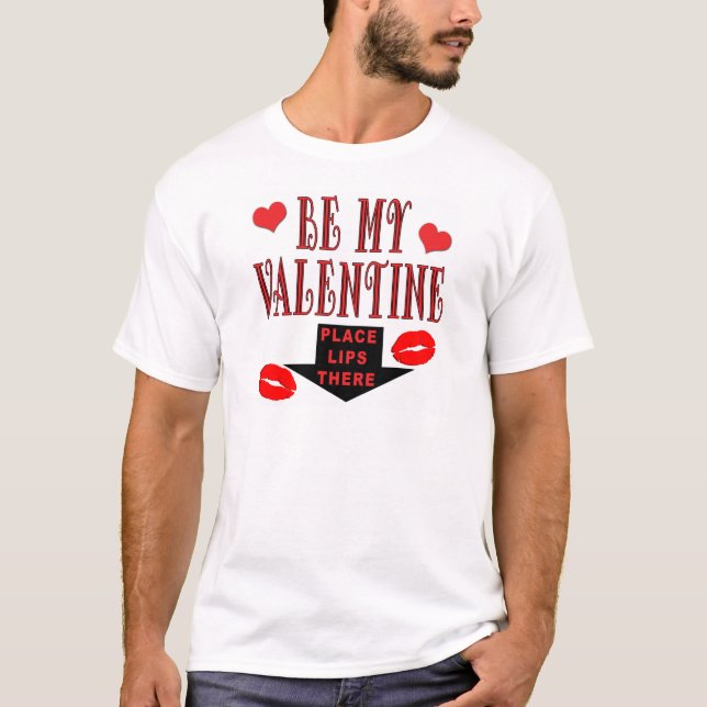 T-shirt Valentine Lips (Devant)