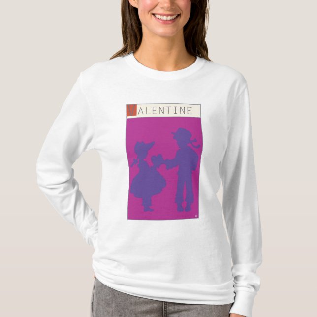T-shirt <Valentine> par Steve Collier (Devant)