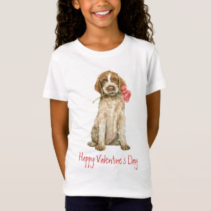 T-Shirt Valentine Rose Griffon