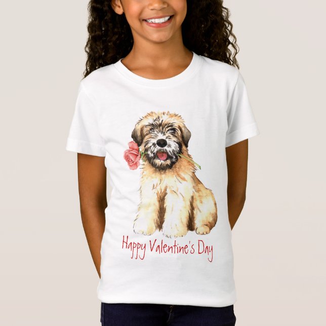 T-Shirt Valentine Rose Wheaten (Devant)