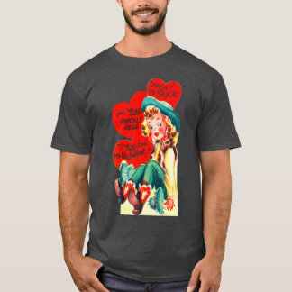T-shirt ValentineJe suis coincé sur votre oreille