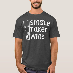 T-shirt Valentines à vin unique prise Jour s Amour amusant