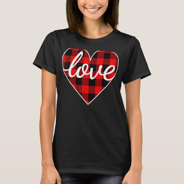 T-shirt Valentines Chemise de Jour Femmes Hommes Enfants B (Devant)