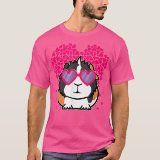 T-shirt valentines coeur cobaye cobaye valentine jour Prem