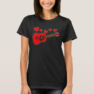 T-shirt Valentines Day Guitar Teacher Acoustic Guitarist M
