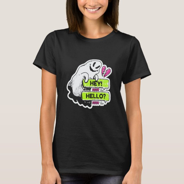 T-shirt Valentine's Day Outfit Ghosting Anti Valentine's D (Devant)