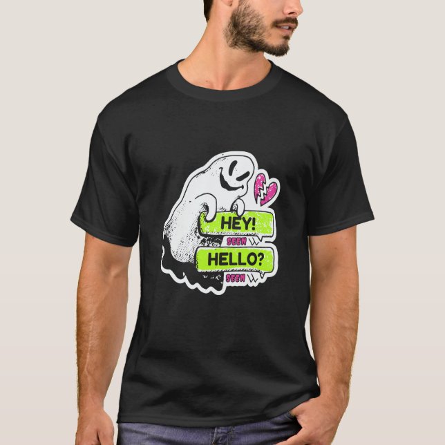 T-shirt Valentine's Day Outfit Ghosting Anti Valentine's D (Devant)