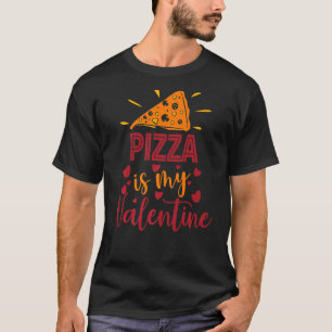 T-shirt Valentines Day Pizza Est Mon Valentine Funny Boys