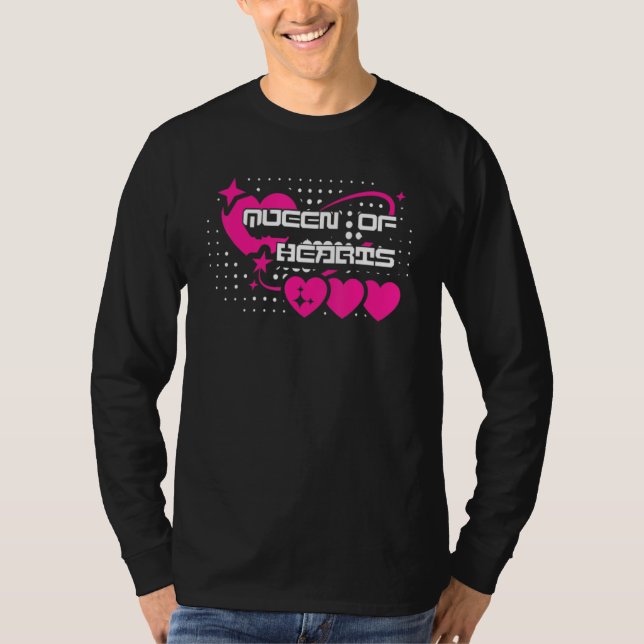 T-shirt Valentines Day Queen Of Hearts 4 (Devant)