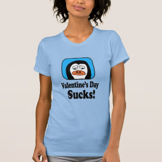 T-shirt Valentine's Day Sucks Penguin