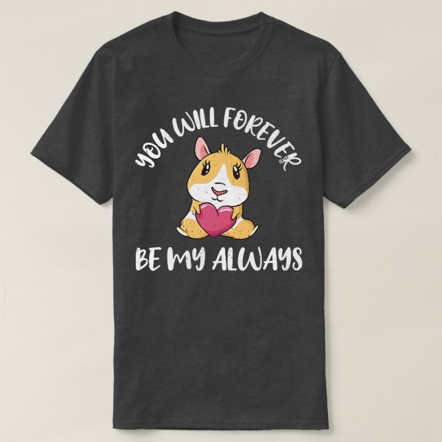 T-shirt Valentines Jour Aimer Guinée Cochon Vous Serez Jam (Design devant)