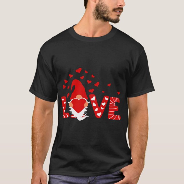 T-shirt Valentines Jour Correspondant Buffalo Plaid Design (Devant)