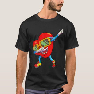 T-shirt Valentines Jour Dabbing Heart Love Funny Kids Todd