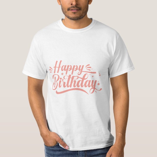 T-shirt Valentine's Typography Sayings (Devant)
