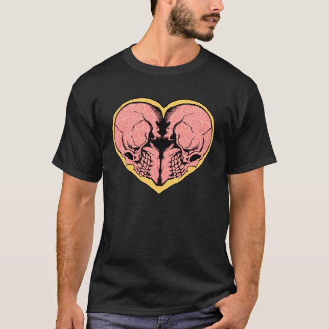 T-shirt ValentinesDaySkulls (Devant)