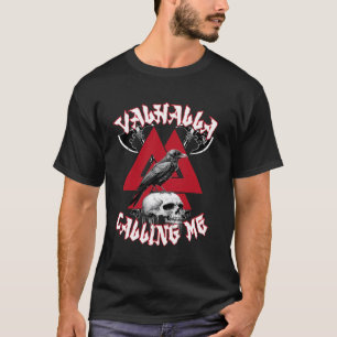 T-shirt Valhalla m'appelle guerrier de la mythologie nordi