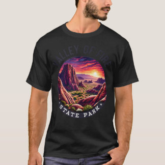T-shirt Vallée de Feu Randonnée Souvenir Vallée de Feu