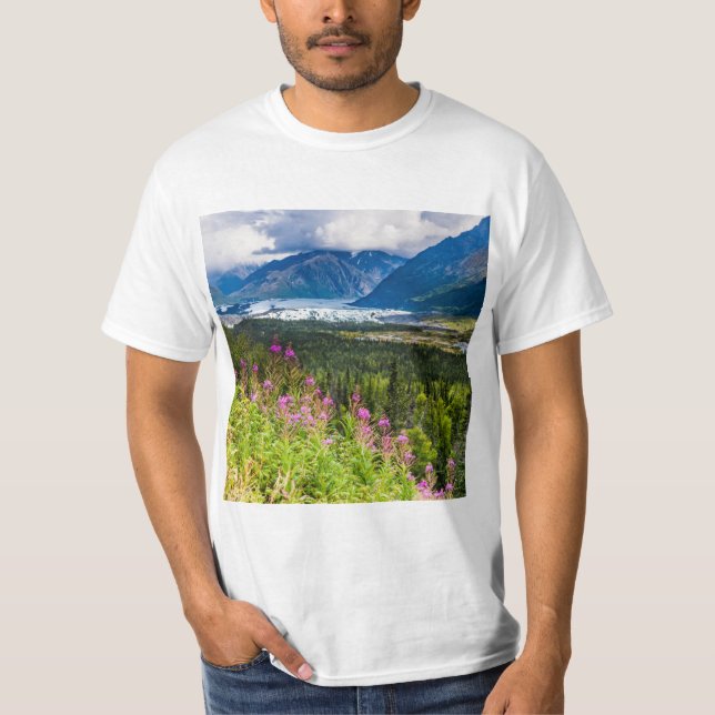 T-shirt Vallée de Matanuska, centre-sud de l'Alaska (Devant)