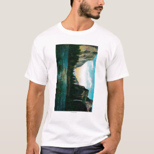 T-shirt Vallée de Yosemite de pré nuptiale de voile