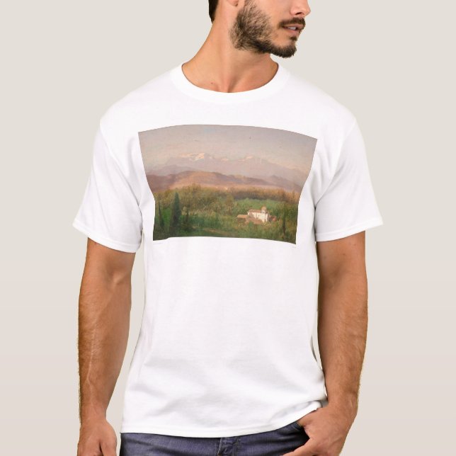 T-shirt Vallée près de Los Angeles, la Californie (0704A) (Devant)