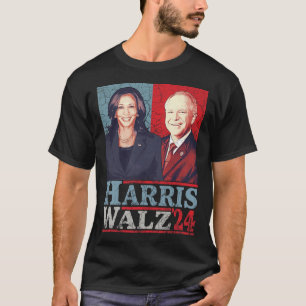 T-shirt Valse 2024 Élection Kamala Harris Tim Waltz 2024 5
