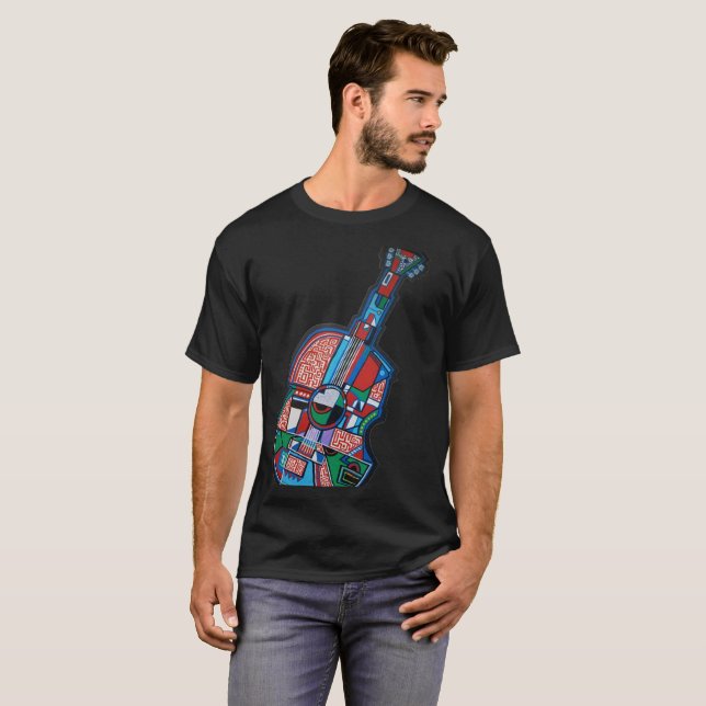 T-shirt Valse de natures de danse (peignant seulement) (Devant entier)