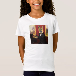 T-Shirt Valse de piano du berger allemand  