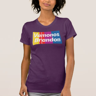 T-shirt Vamonos Brandon Sans Serif