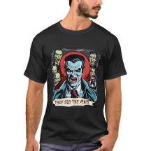 Vampire Dracula Retro Horror Comic