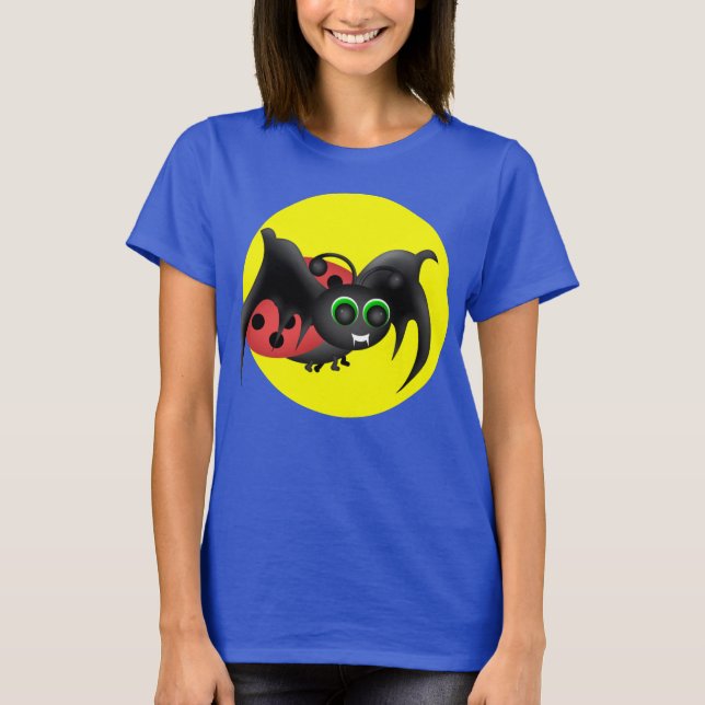 T-shirt Vampire Ladybug Bat (Devant)