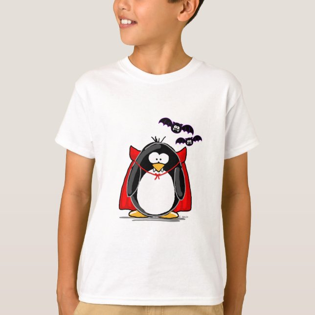 T-shirt Vampire Penguin (Devant)