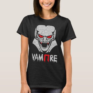 T-shirt Vampire Pi Costume Halloween Funny Math Science Te
