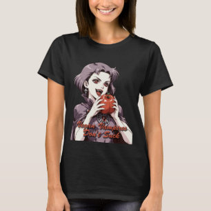 T-shirt Vampire Vegan Funny Plante Basé Vêtements