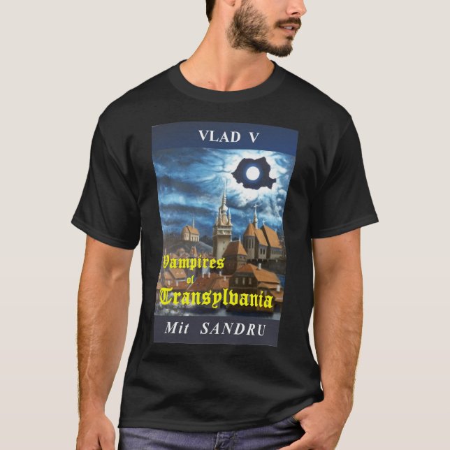 T-shirt Vampires de Transylvanie (Devant)