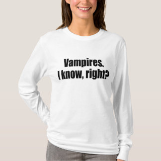 T-shirt Vampires. Je sais, droit ?