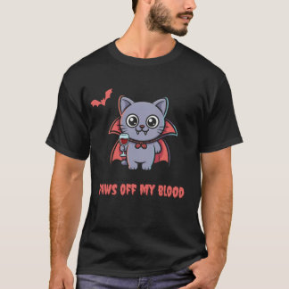 T-shirt Vampurr Cute Cat Vampire