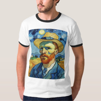 T-shirt Van Gogh "Autoportrait avec un Casquette e